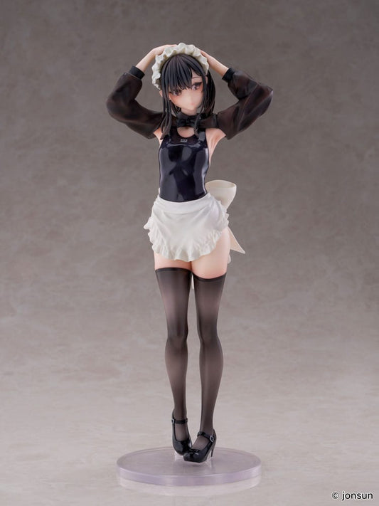 Original Character PVC Statue 1/6 Sakura Shiori Competition Swimsuit Maid 27 cm - Smalltinytoystore