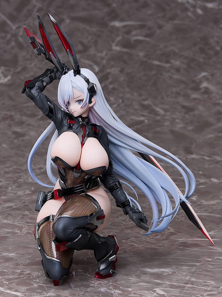 Original Character PVC Statue 1/6 Samurai Bunny Botan Designed by saitom 23 cm - Smalltinytoystore