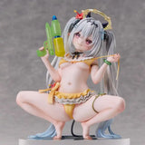Original Character PVC Statue 1/6 Silver-Haired Girl Illustrated by Chihiro 18 cm