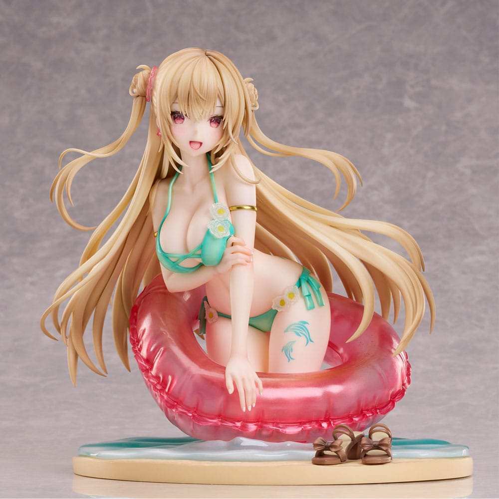 Original Character PVC Statue 1/6 Summer Memory Complete Illustrated by Miwabe Sakura 18 cm - Smalltinytoystore