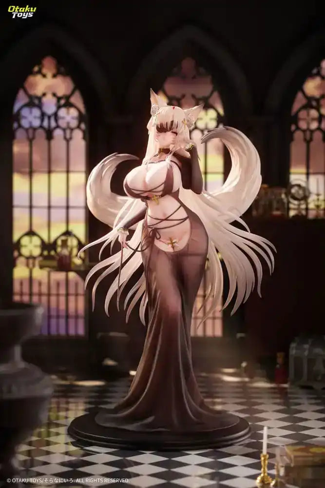 Original Character PVC Statue 1/6 The Fox Spirits Sister Illustrated by Sorananiiro Deluxe Edition 30 cm - Smalltinytoystore