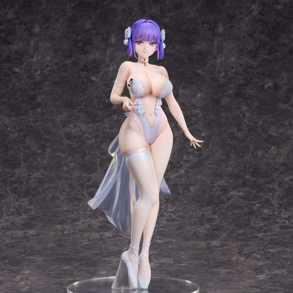 Original Character PVC Statue 1/6 White Queen Lume Illustrated by Chrysa 29 cm - Smalltinytoystore