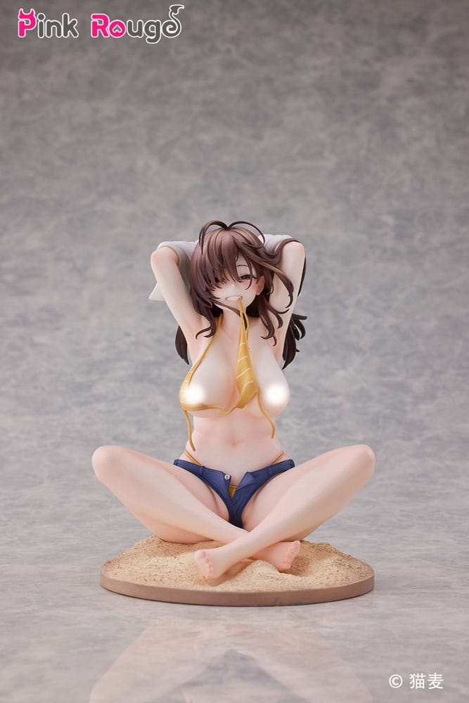 Original Character PVC Statue 1/7 Danjo no Yujo ga Seiritsu Dekinai Type no Onna Tomodachi 15 cm - Smalltinytoystore