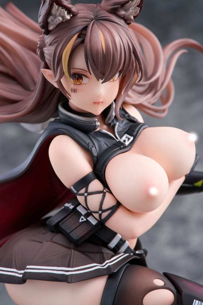 Original Character PVC Statue 1/7 Ijuu Senki Series: Sniper Karihime Limited Distribution 27 cm - Smalltinytoystore