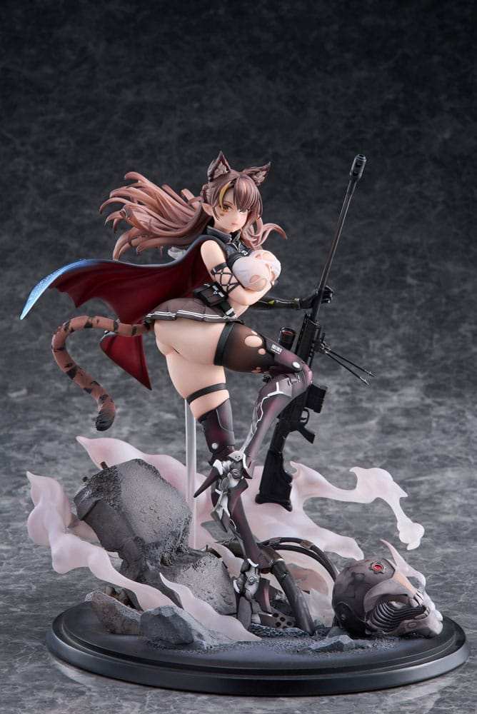 Original Character PVC Statue 1/7 Ijuu Senki Series: Sniper Karihime Limited Distribution 27 cm - Smalltinytoystore