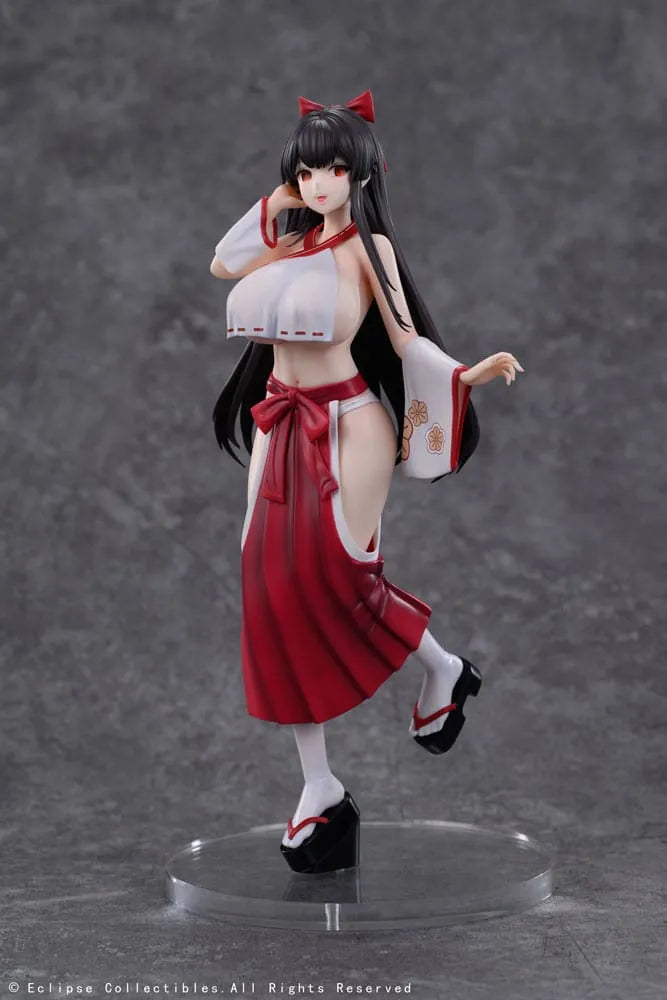Original Character PVC Statue 1/7 Kasuga Miko Misaki 28 cm - Smalltinytoystore