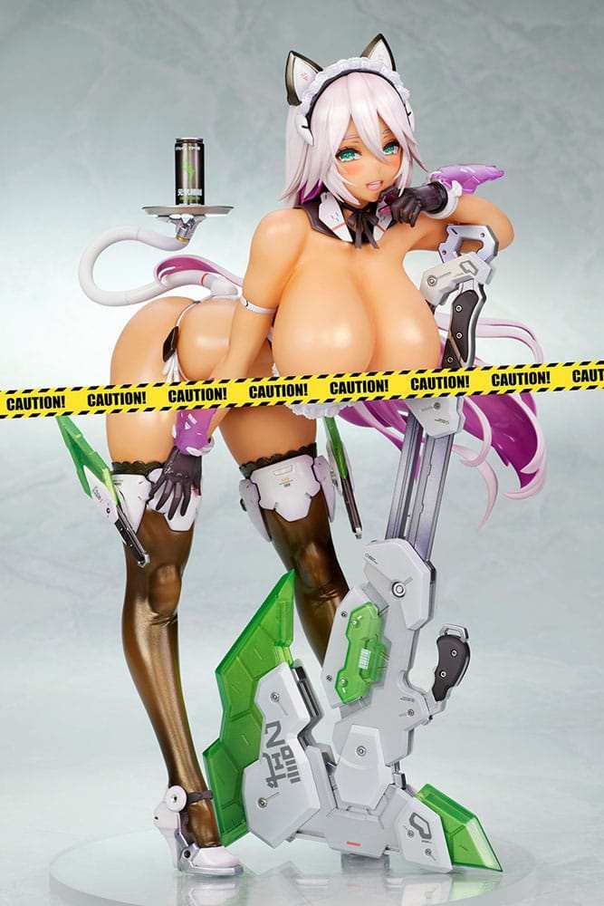 Original Character PVC Statue 1/7 Meido-Busou: Ax Experimental Equipment 24 cm - Smalltinytoystore