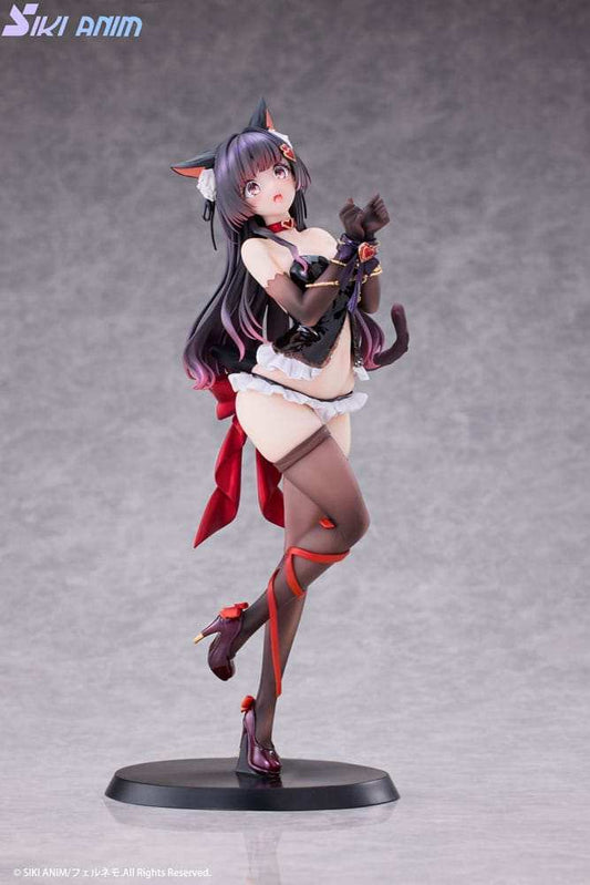 Original Character PVC Statue 1/7 Shibarare Cat Ruhuna-chan 26 cm - Smalltinytoystore