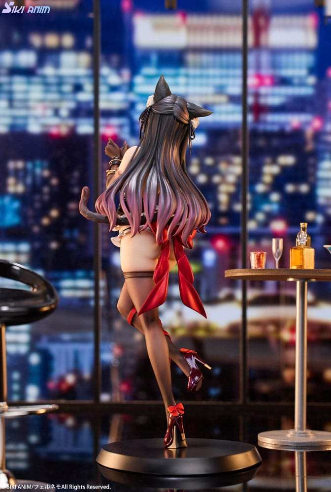 Original Character PVC Statue 1/7 Shibarare Cat Ruhuna-chan 26 cm - Smalltinytoystore