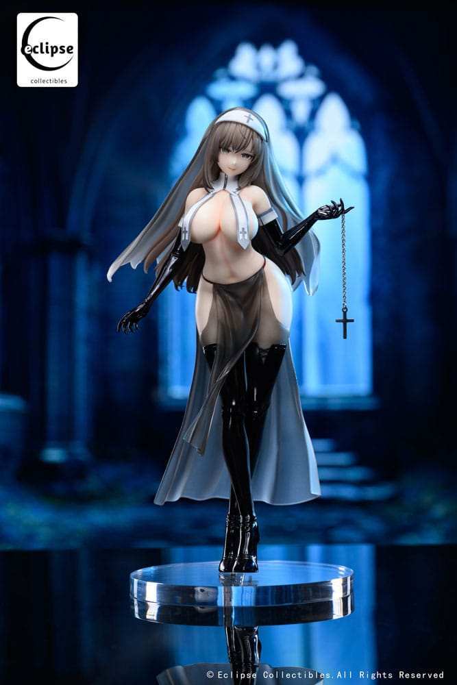 Original Character PVC Statue 1/7 Virtuous Nun Grace 24 cm - Smalltinytoystore