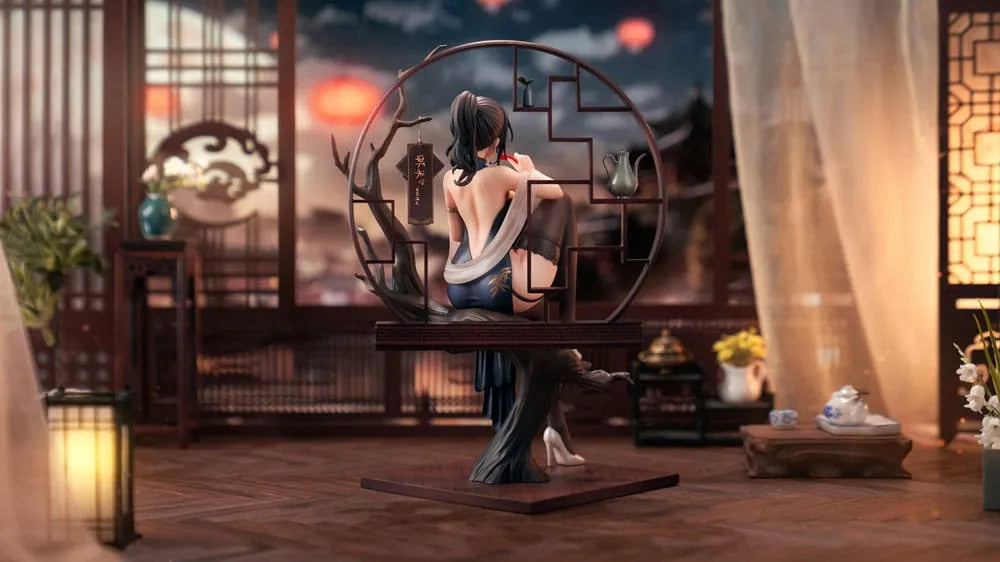 Original Character PVC Statue 1/7 Xiami China Dress Genboku Ver. 26 cm - Smalltinytoystore