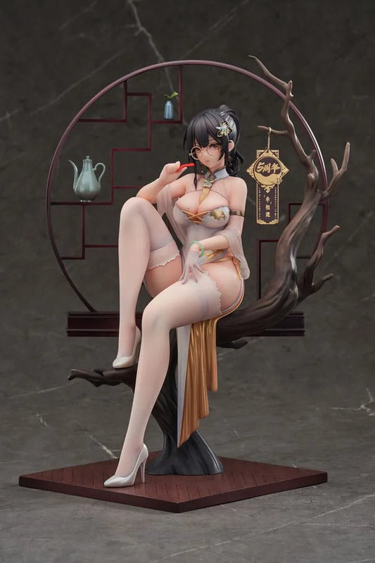 Original Character PVC Statue 1/7 Xiami China Dress Step On Snow Ver. 26 cm - Smalltinytoystore
