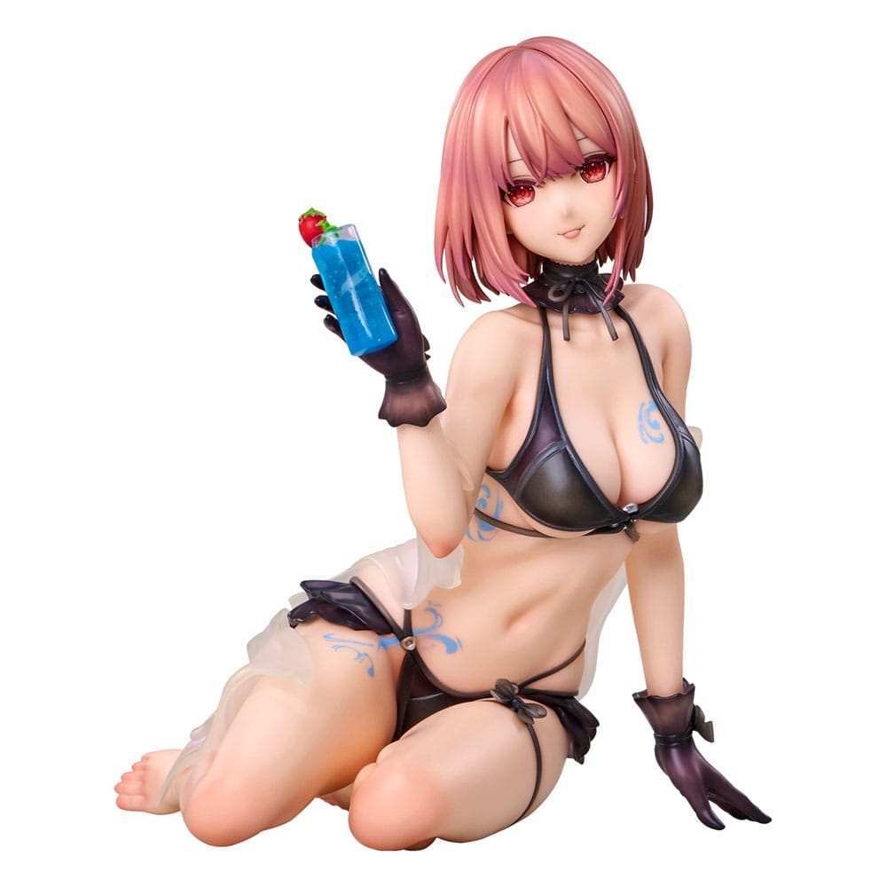 Original Character PVC Statue necömi Illustration One more drink for the vacation 13 cm - Smalltinytoystore