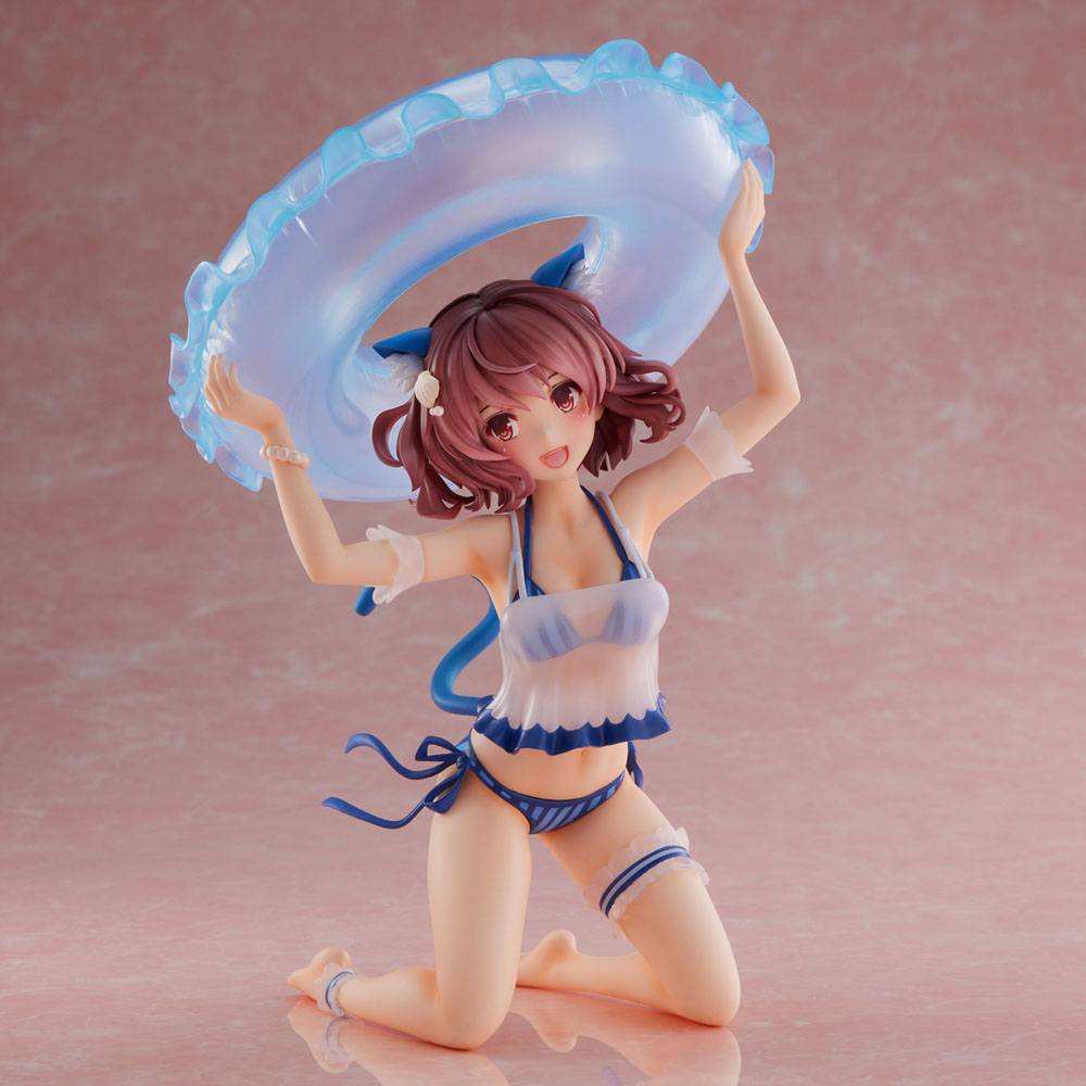 Original Character PVC Statue Nia: Swimsuit Ver. Illustration by Kurehito Misaki 21 cm - Smalltinytoystore