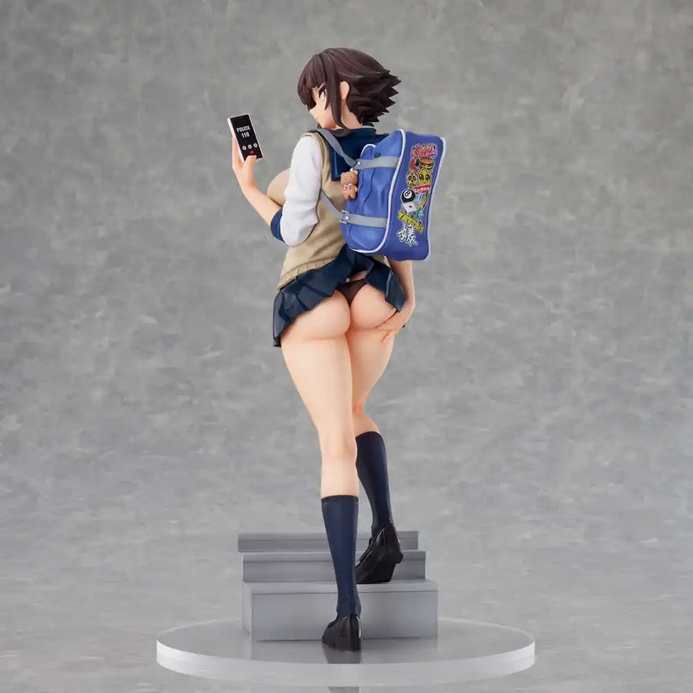 Original Character PVC Statue Tsubomioka Happa-chan Illustrated by Jobujun 28 cm - Smalltinytoystore
