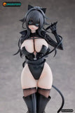 Original Character Statue 1/6 Cat Woman Happy-chan 27 cm - Smalltinytoystore