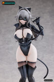 Original Character Statue 1/6 Cat Woman Happy-chan Different Color Edition 27 cm - Smalltinytoystore