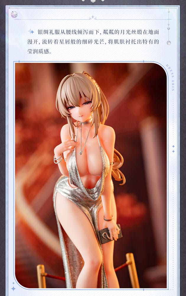 Original Character Statue 1/6 Erin Dress Ver. Illustration by Gwan-E 25 cm - Smalltinytoystore