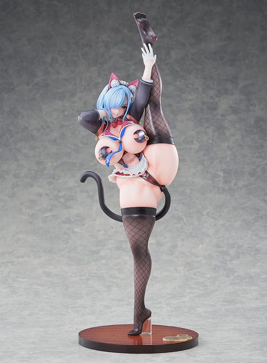 Original Character Statue 1/6 Lewd Girl Y-shaped Balance - Aoi Futatsuki Tapestry Set Edition 38 cm - Smalltinytoystore