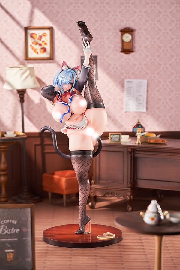 Original Character Statue 1/6 Lewd Girl Y-shaped Balance - Aoi Futatsuki Tapestry Set Edition 38 cm - Smalltinytoystore