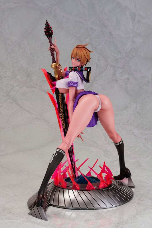 Original Character Statue 1/6 Mahou Shoujo Series Rui Asuka Summer Sailor Uniform Ver. 29 cm - Smalltinytoystore