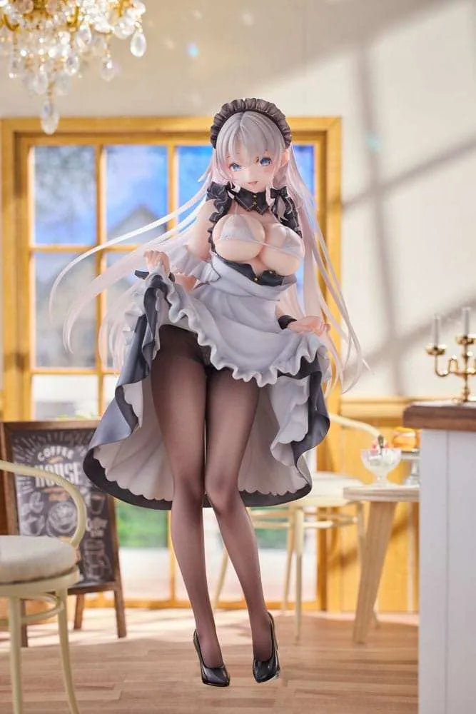 Original Character Statue 1/6 Maid Oneesan Cynthia Illustrated by Yukimiya Yuge Deluxe Edition 28 cm - Smalltinytoystore
