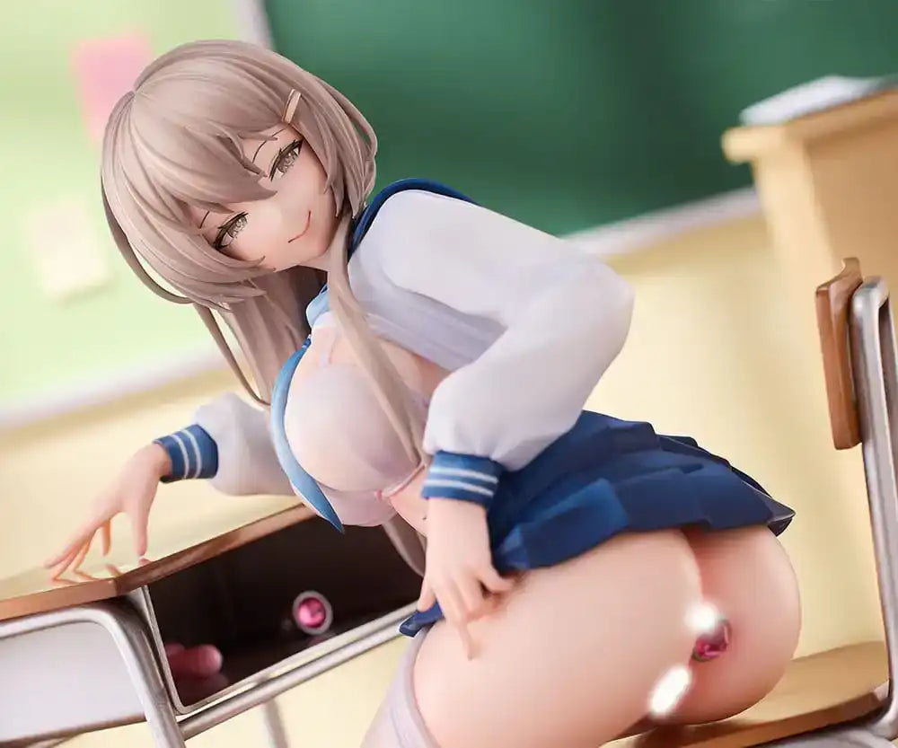 Original Character Statue 1/6 Mousou Tights.43: Suzu-chan Tapestry Set Edition 17 cm - Smalltinytoystore
