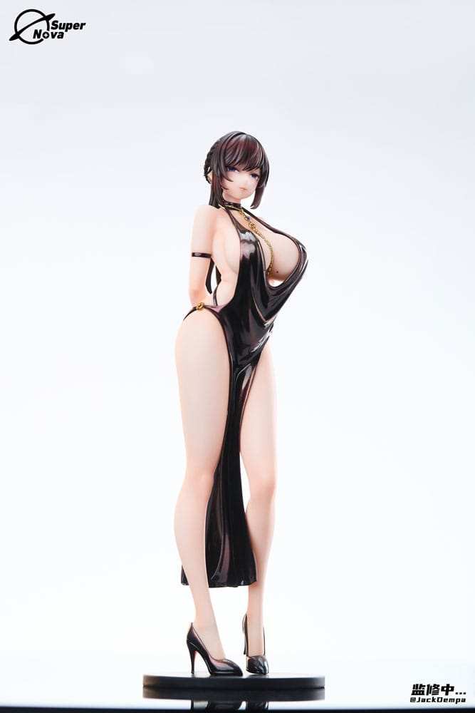 Original Character Statue 1/6 Shiho Miyamae Party Dress Ver. Illustrated by JackDempa 27 cm - Smalltinytoystore