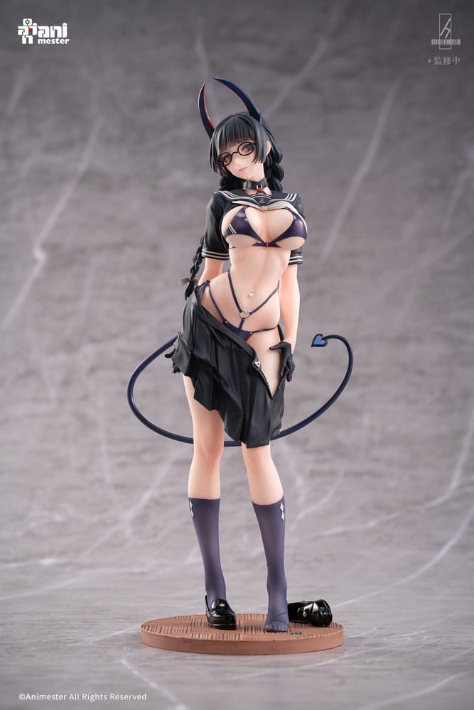 Original Character Statue 1/6 Succubus Class President Reina Illustration by Ban! 30 cm - Smalltinytoystore