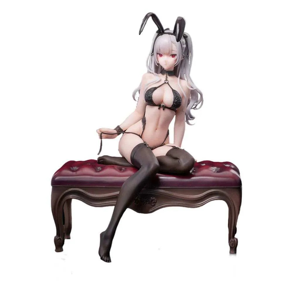 Original Character Statue 1/7 Black Bunny Girl Tana 23 cm - Smalltinytoystore