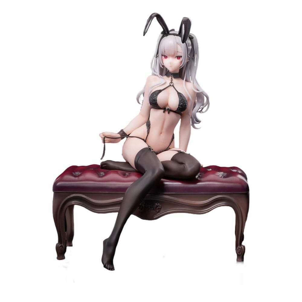 Original Character Statue 1/7 Black Bunny Girl Tana 23 cm - Smalltinytoystore