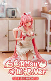 Original Character Statue 1/7 White Rabbit Rosu 16 cm - Smalltinytoystore
