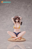 Original Character Statue Danjo no Yujo ga Seiritsu Dekinai Type no Onna Tomodachi 15 cm - Smalltinytoystore