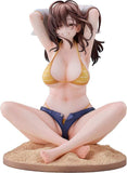 Original Character Statue Danjo no Yujo ga Seiritsu Dekinai Type no Onna Tomodachi 15 cm - Smalltinytoystore