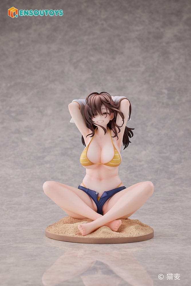 Original Character Statue Danjo no Yujo ga Seiritsu Dekinai Type no Onna Tomodachi 15 cm - Smalltinytoystore
