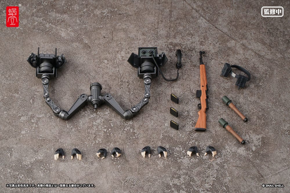 Original Character Zubehör Set für Actionfiguren 1/12 Optional Armament Parts Panzer Bunny Anneliese - Smalltinytoystore