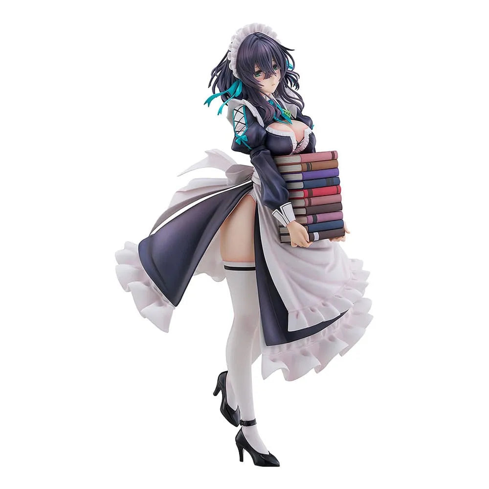 Original Illustration PVC Statue 1/6 Maid Maison Hanikami Kanojo Hikage Chigami Illustration by Piromizu 28 cm - Smalltinytoystore