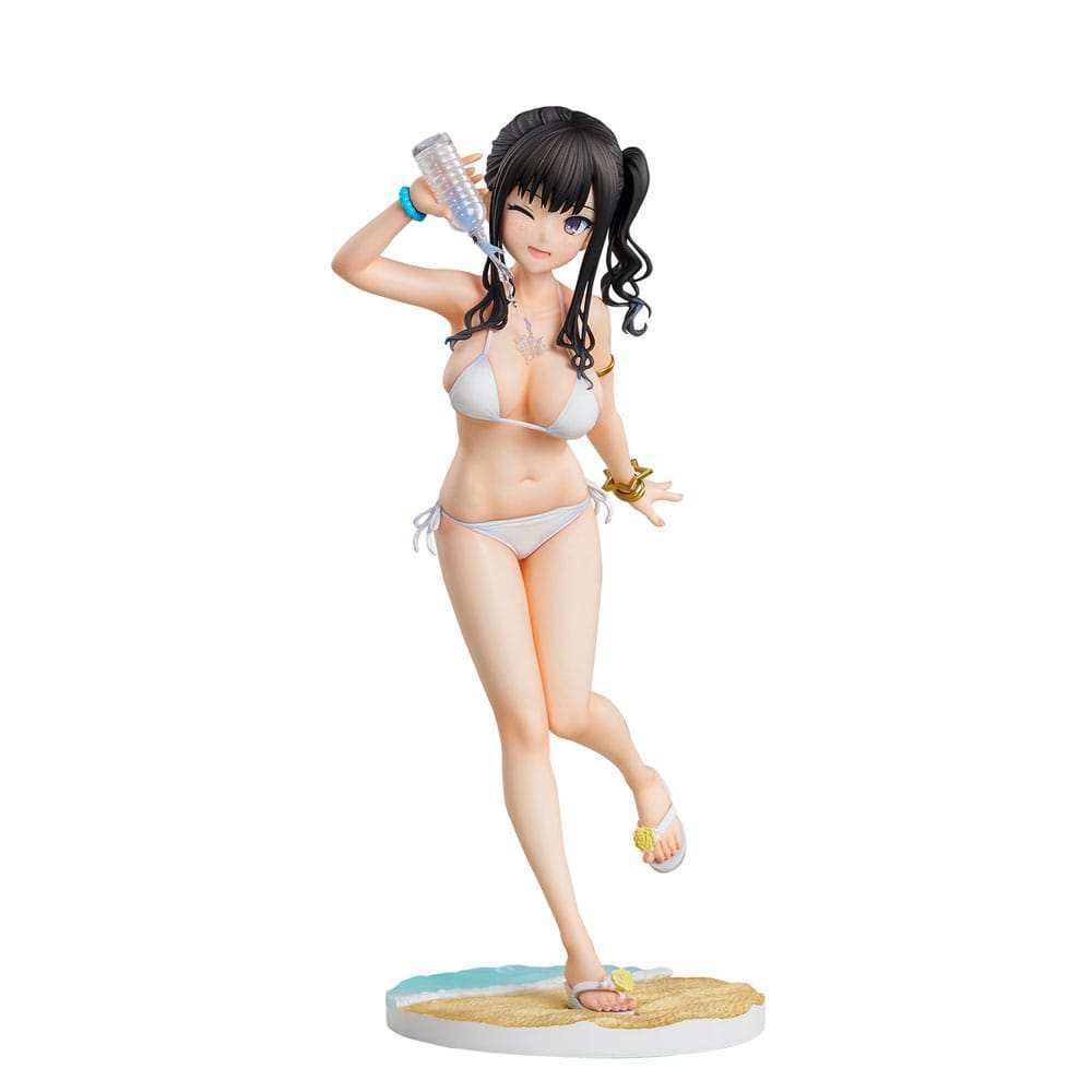 Original Illustration PVC Statue Kaede Illustration Miyuki Sasaki Summer Cloud White Bikini Ver. 25 cm - Smalltinytoystore