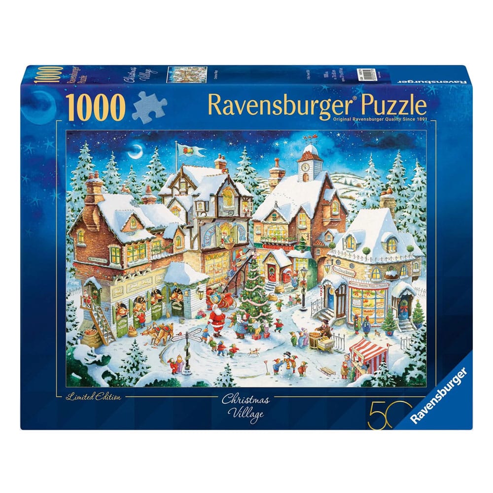 Original Ravensburger Quality Puzzle Christmas Village Limited Edition (1000 Teile) - Smalltinytoystore