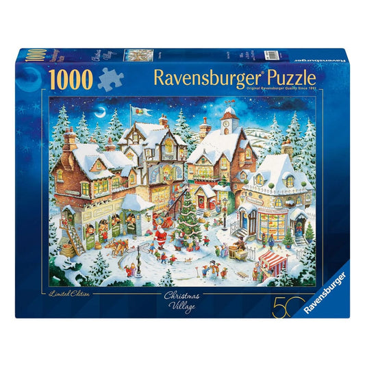 Original Ravensburger Quality Puzzle Christmas Village Limited Edition (1000 Teile) - Smalltinytoystore