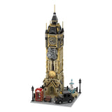 Original-Steampunk Series Bauset Steampunk Clock Tower Park 58 cm - Smalltinytoystore