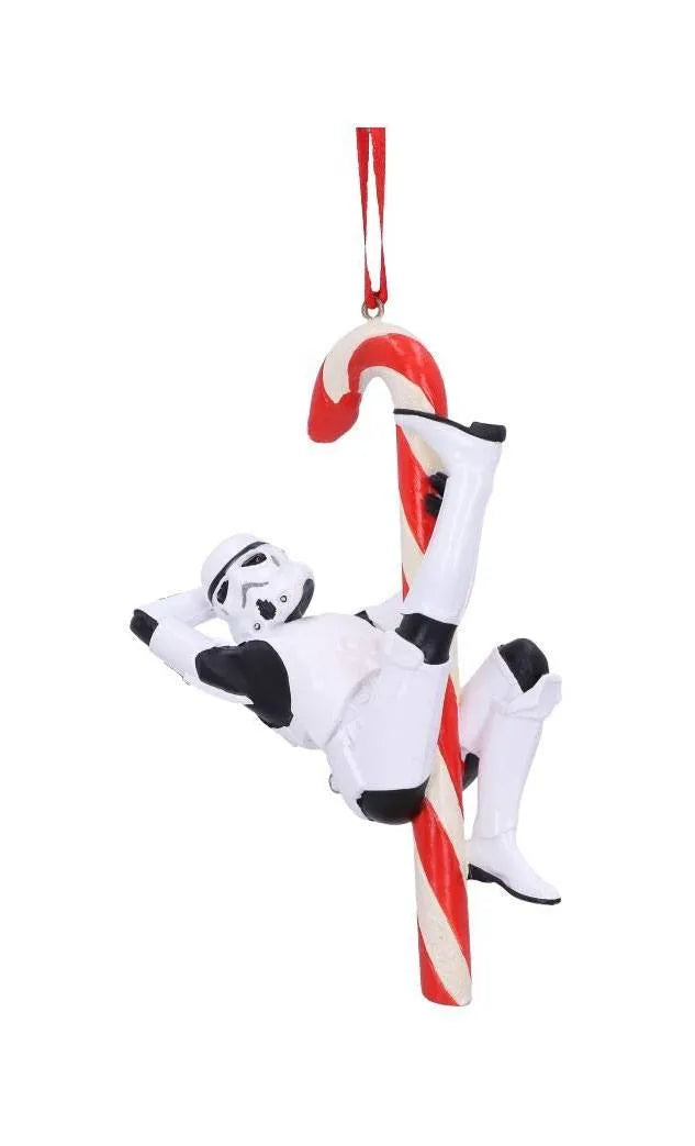 Original Stormtrooper Christbaumanhänger Candy Cane 12 cm - Smalltinytoystore