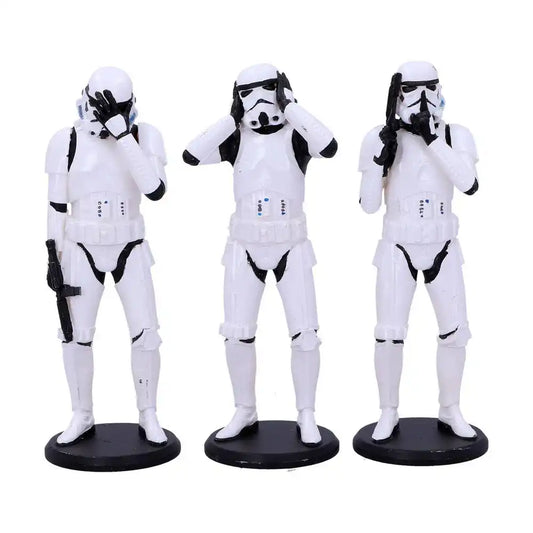 Original Stormtrooper Figuren 3er-Pack Three Wise Stormtroopers 14 cm - Smalltinytoystore