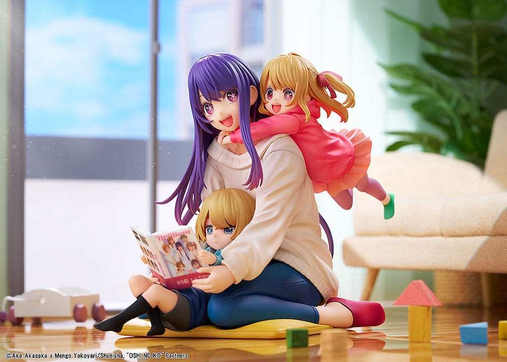 Oshi no Ko PVC Statue 1/8 Ai, Aqua & Ruby Mother and Children 10 cm - Smalltinytoystore
