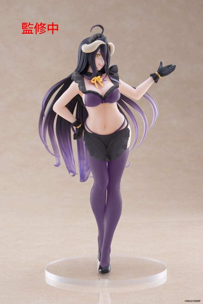 Overlord Coreful PVC Statue Albedo Maid Renewal Edition 18 cm - Smalltinytoystore