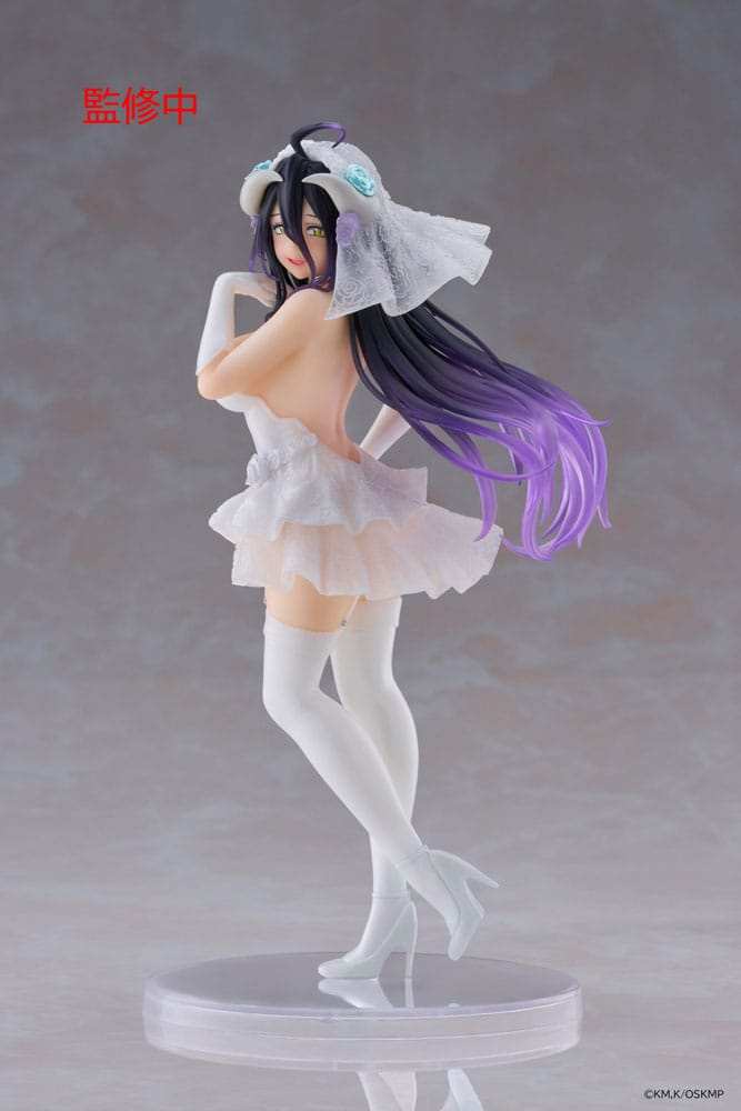 Overlord Coreful PVC Statue Albedo Wedding Ver. 18 cm - Smalltinytoystore