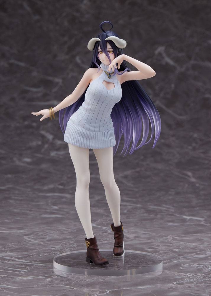 Overlord IV Coreful PVC Statue Albedo Knit Dress Ver. 20 cm - Smalltinytoystore