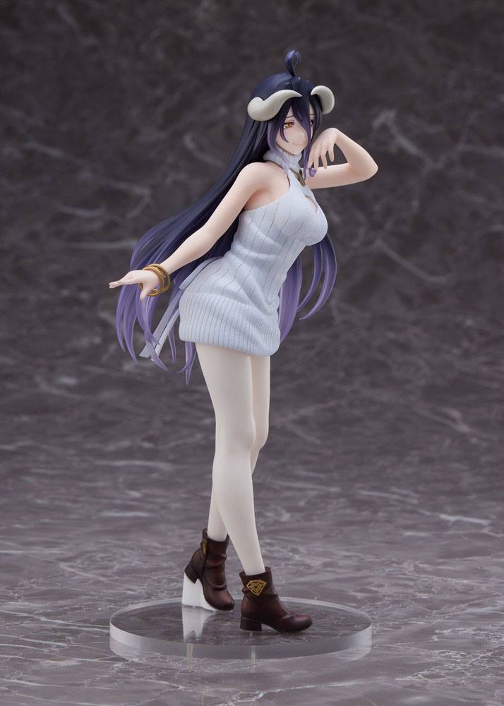 Overlord IV Coreful PVC Statue Albedo Knit Dress Ver. 20 cm - Smalltinytoystore