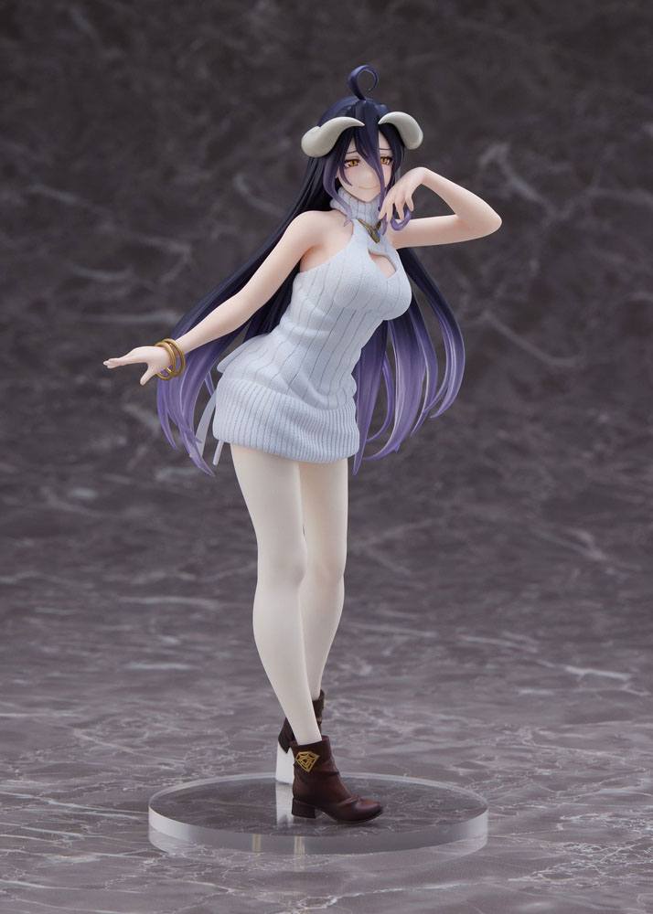 Overlord IV Coreful PVC Statue Albedo Knit Dress Ver. 20 cm - Smalltinytoystore