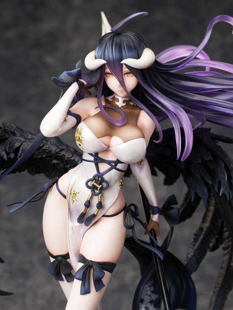 Overlord PVC Statue 1/7 Albedo China Dress Ver. 31 cm - Smalltinytoystore